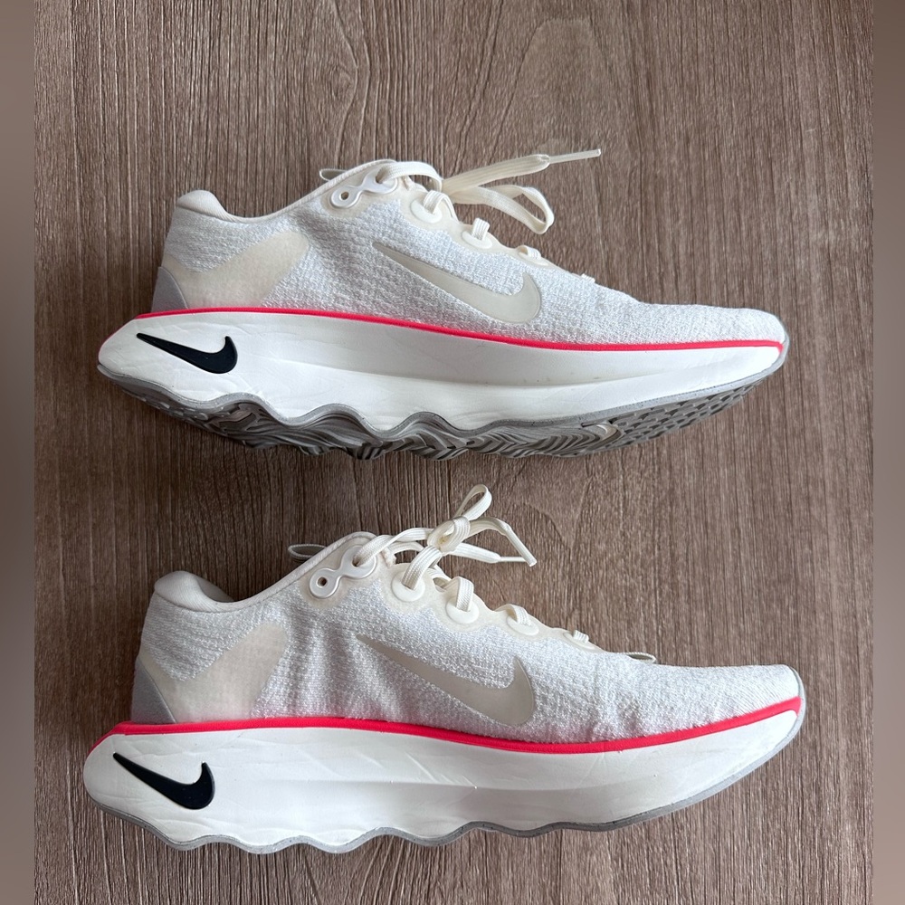 Nike Motiva Walking Athletic Shoes Pale Ivory/Pink Womens 10 - Picture 3 of 14